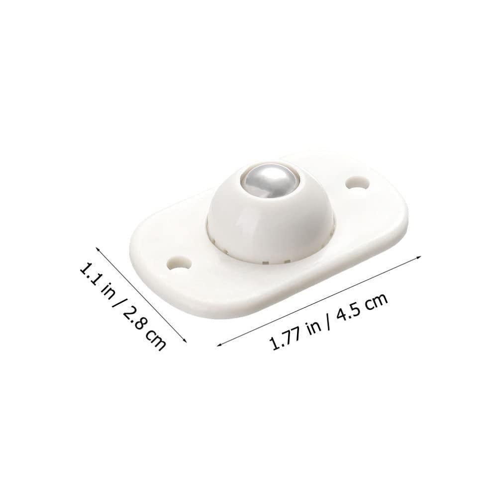 Adhesive Wheel-Mini Casters 360 Degree Rotation Self Adhesive Wheels Pulley (Pack of 1 , Pics 4)